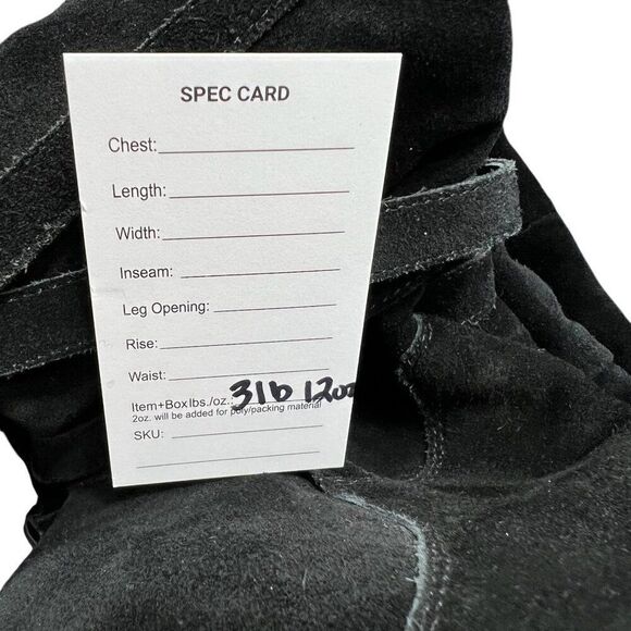 Sam Edelman Women's Sable Over-The-Knee Suede Heeled Boots Black Size 9 - Picture 11 of 11